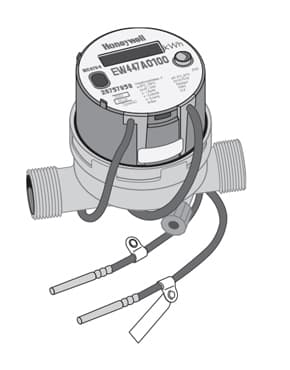 CONTATORI DI CALORE MECCANICI Honeywell Serie EW447-EW452